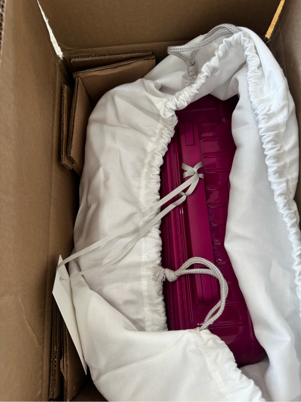 RIMOWA Fuchsia Hard Shell Carry-On with Built-In Lock - Picture 12 of 16